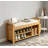 Entryway Storage Bench,Shoe Bench with Comfortable Cushioned Seating
