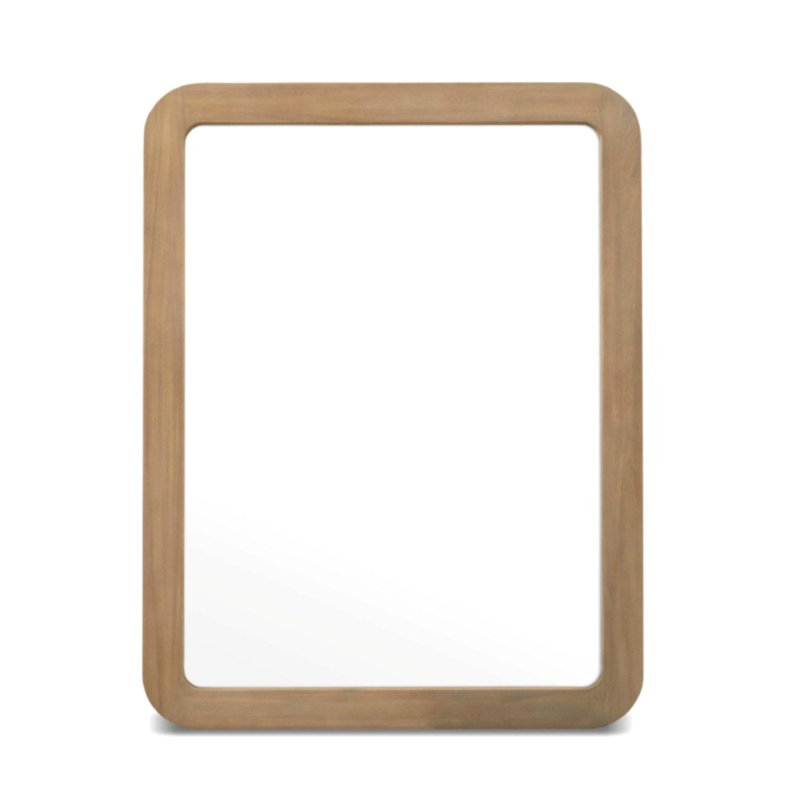 Monterey - Rectangular Wall Mirror - Sandstone Finish