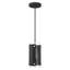 Luminaire suspendu cylindrique simple à 1 lumière Barcelona