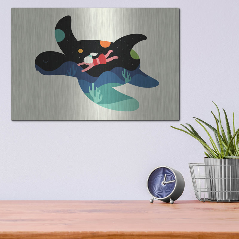 " Ocean Roaming " by Andy Westface, 12" H x 16" W