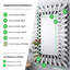 Miroir mural Pomfret-491173822