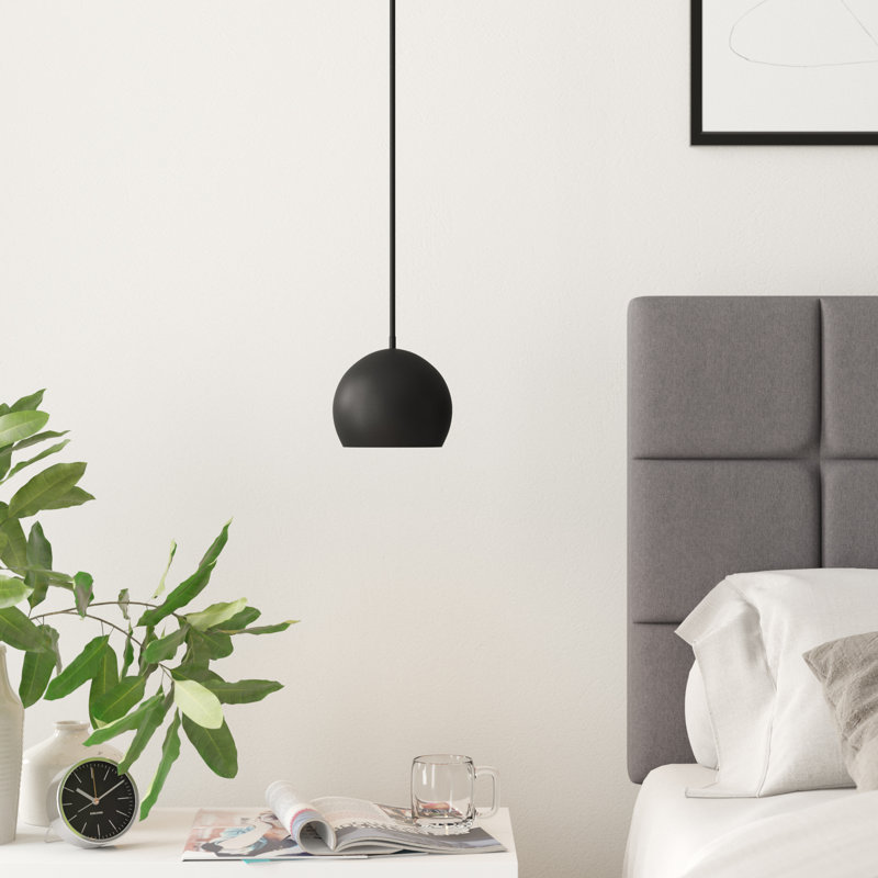 Creola 1 - Light Single Pendant, White