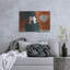  «Love Her» par Ann Klee, art mural en métal, 36 po x 24 po