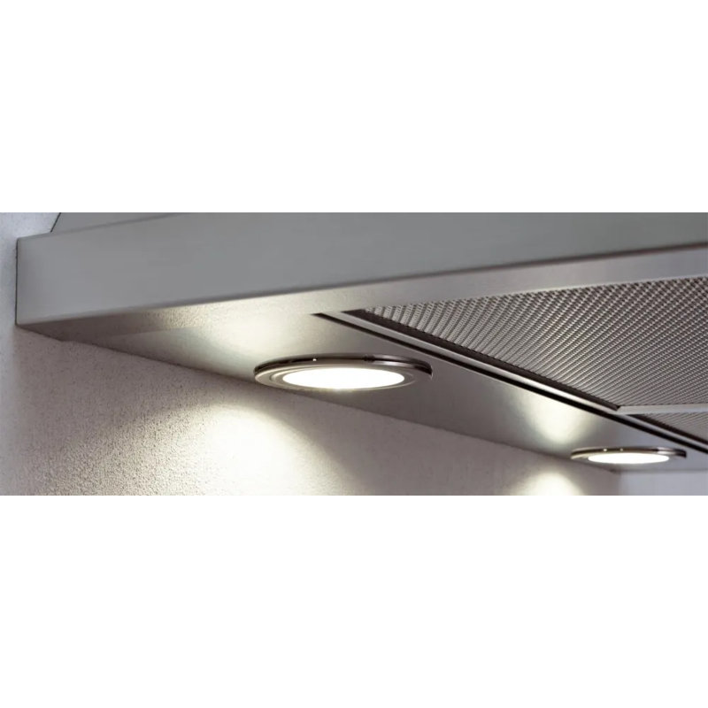 600 CFM Ducted Wall Mount Range Hood in Stainless Steel, 30"