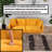 Chyler Upholstered 75.6'' Sleeper Sofa
