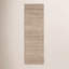 Rhein Natural Solid Tan Area Rug (5'X8')-575062549