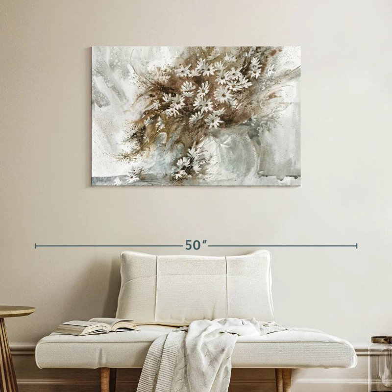 Harnek Daisy Arrangement, H 26 po x l 39 po