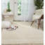 Tapis uni en lin touffeté à la main Zendejas-27814250