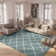 Skyleen Shag Performance Geometric Rug