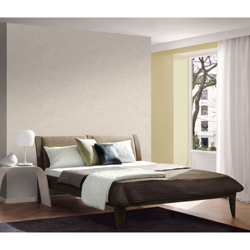 Rouleau de papier peint Mihalis, Beige / Crème, L 33 pi x l 21 po