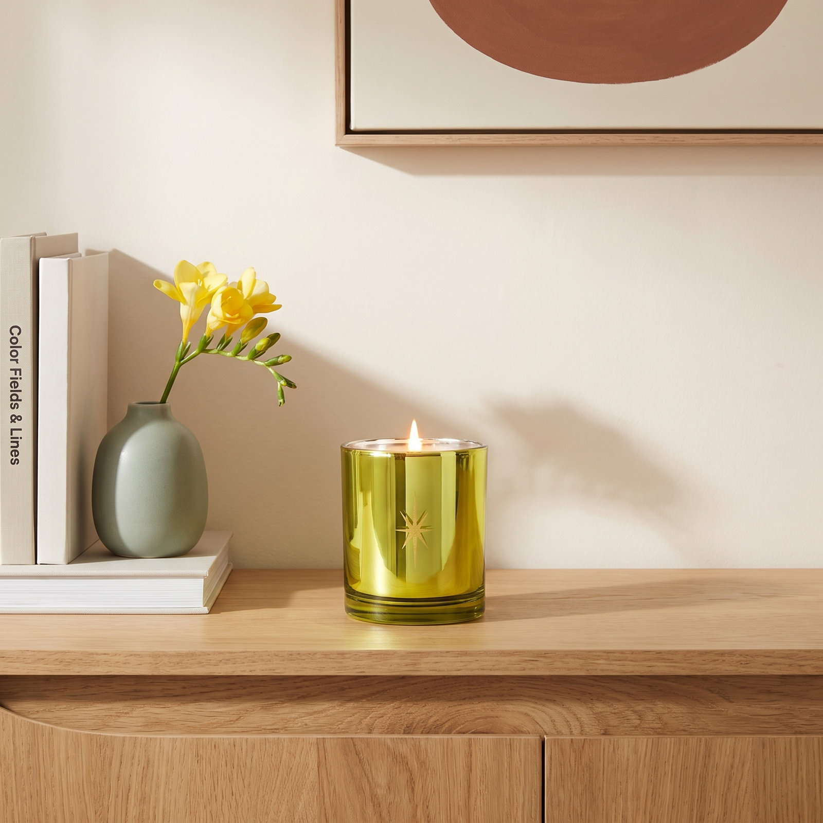 Spruced Up Scented Jar Candle