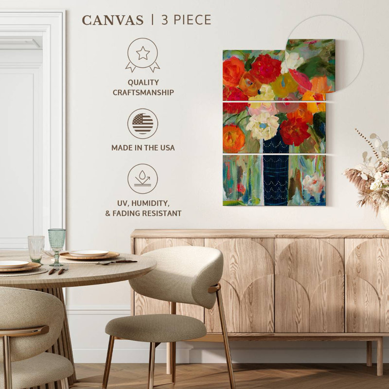 «Harnek Flowers Here Comes The Sun», H 38 po x l 24 po