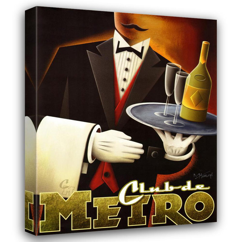 Club de métro, H 24 po x l 19 po