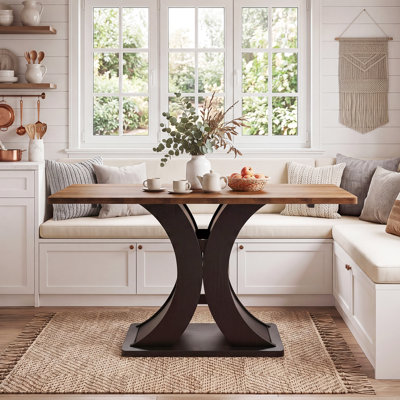 55" Dining Table For 4-6 People