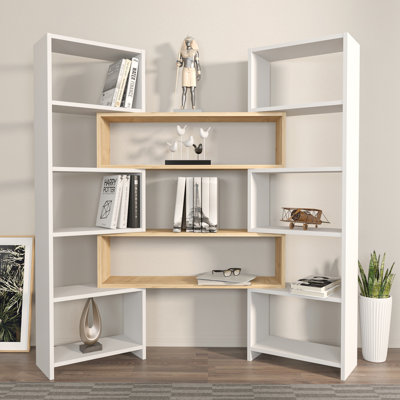 Lilea 150cm H x 165cm W Standard Bookcase