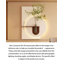 Vase moderne avec plante grès-688675840-688675841