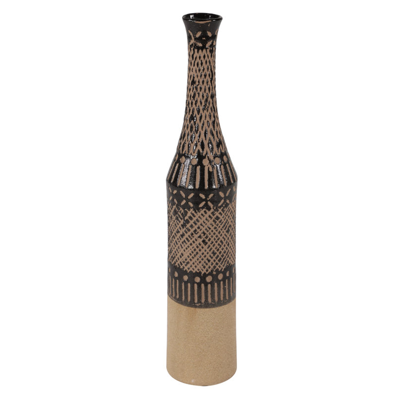 Handmade Floor Vase, 20" H x 4" W x 4" D