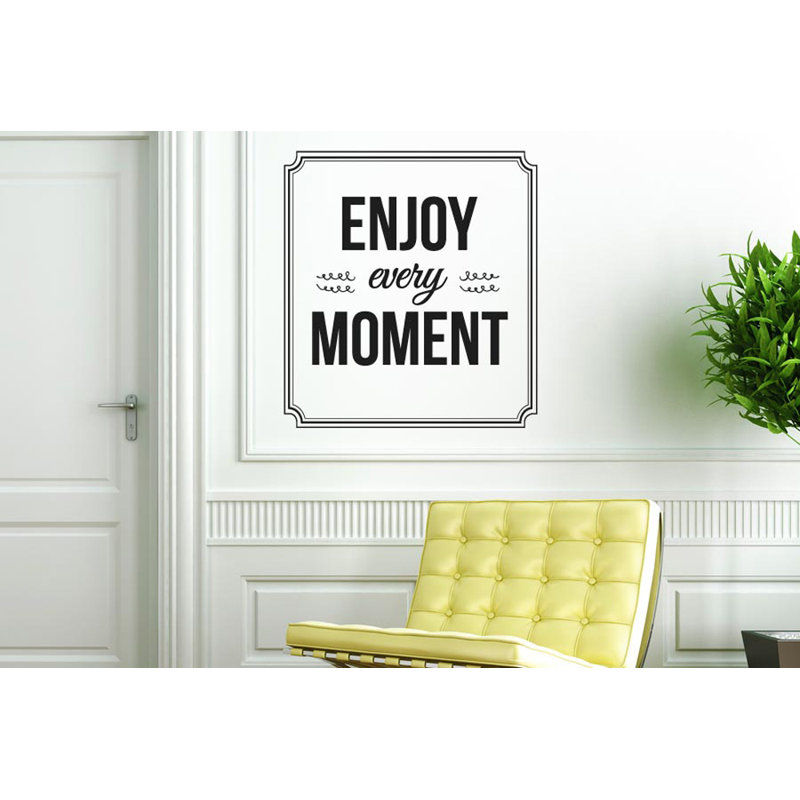 Wall Decal, Black, Medium