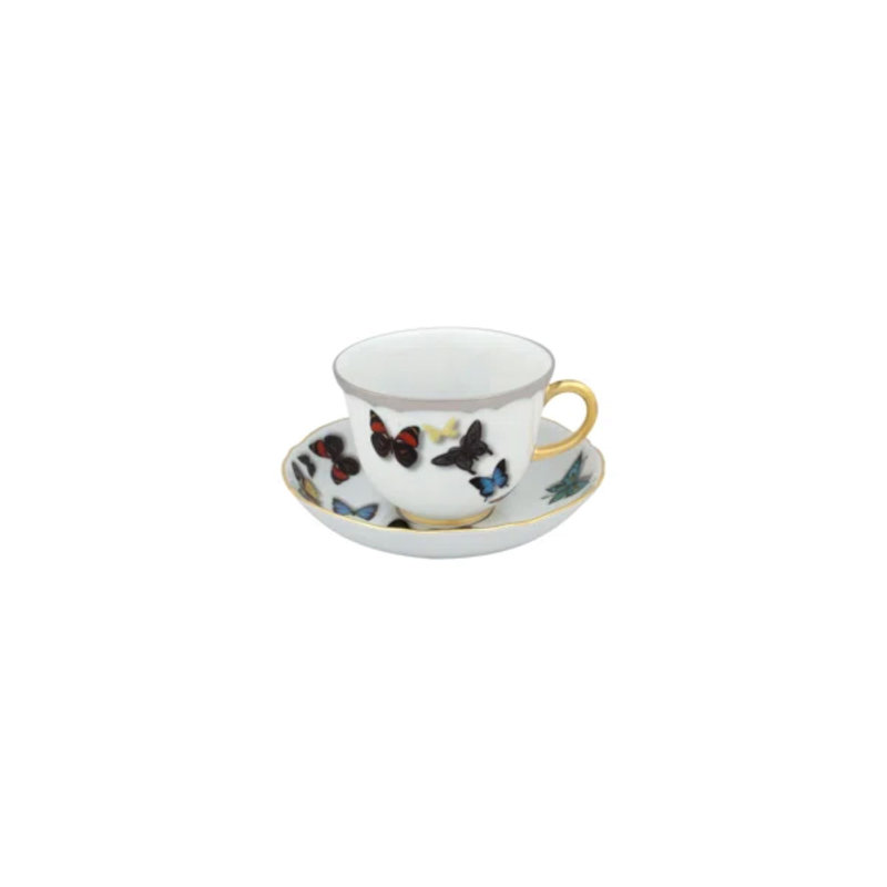 Butterfly Parade Porcelain Teacup