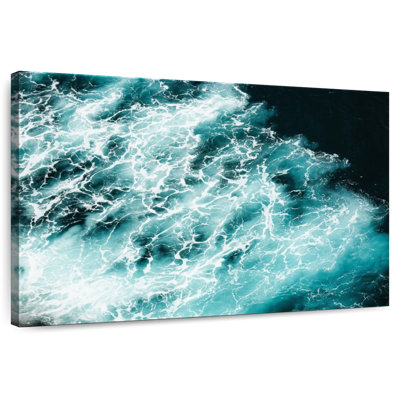 Gillard turquoise, vague de l'océan