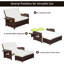 Sequim Straight Patio Daybed with Cushions-16499300