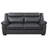 2-piece Upholstered Padded Arm Sofa Set Grey
