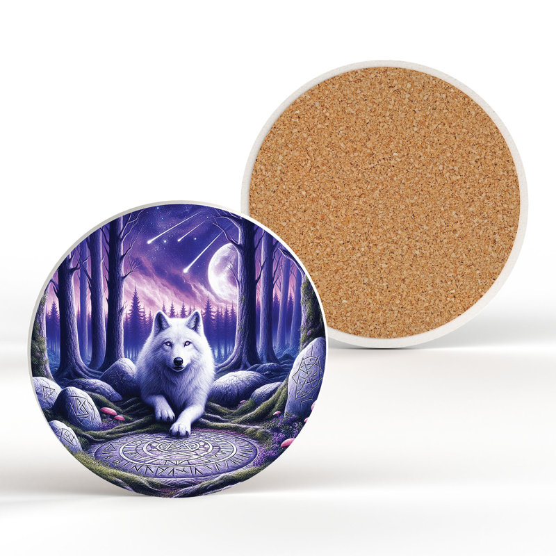 West Country Wizard Round 1 Piece Coaster