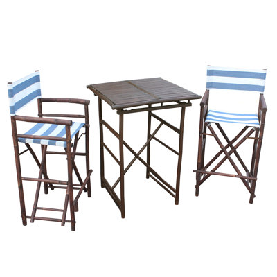Gupton 2 - Person Patio Dining Set with Square Table