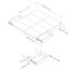 Lit plateforme double/grand avec rangement Step One-1772590532