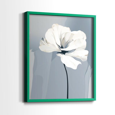 Série FLORAL CDXL - Impression encadrée de qualité supérieure - Prêt à être accroché - Aucun clou requis