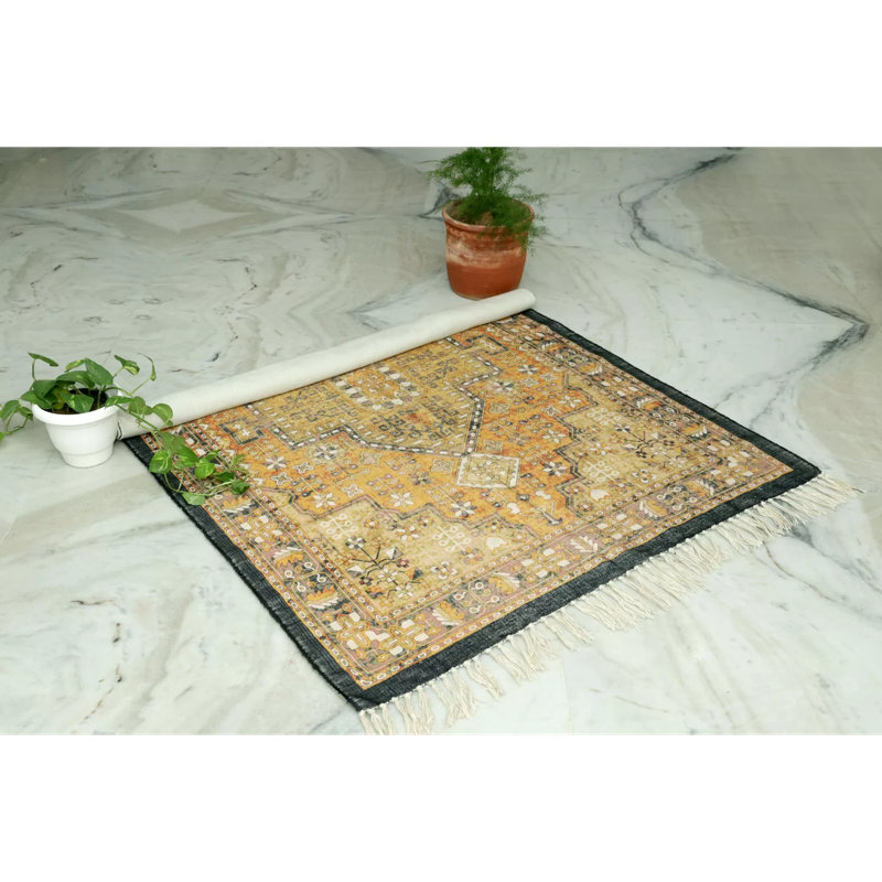 Rectangle 119 cm x 180 cm Geometric Area Rug