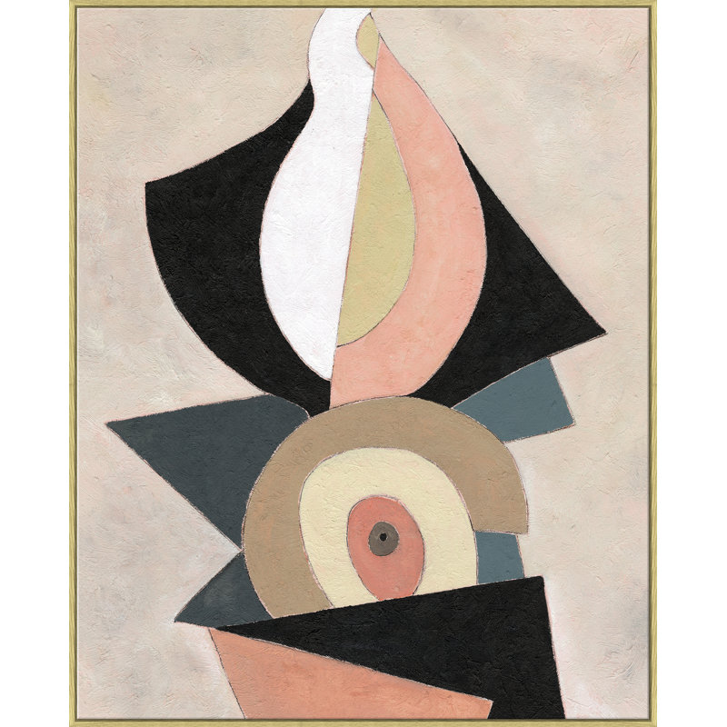 Hommage à Marsden Hartley - peinture, Brun, H 40 po x l 32 po x P 2,625 po