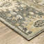 Tapis gris / beige tissé à la machine Caryll-1985494405