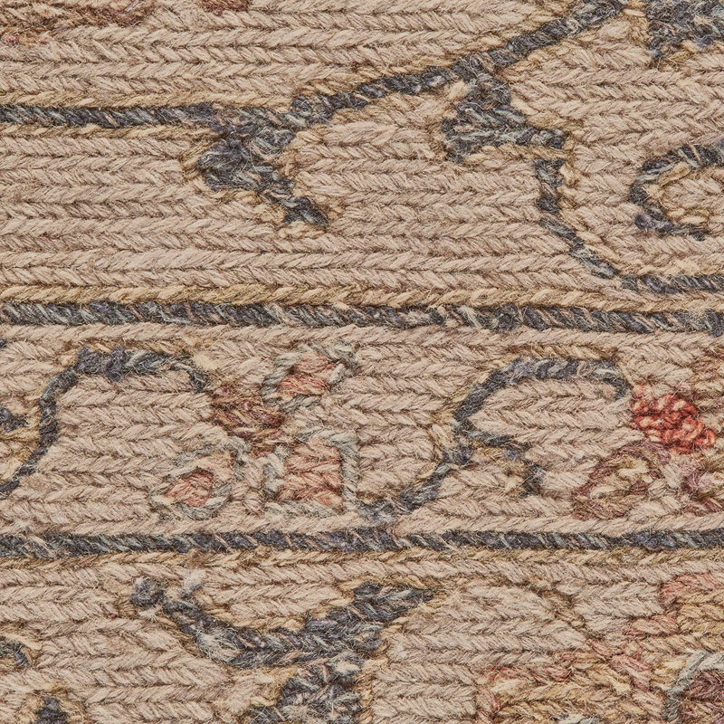 Kondo Wool Oriental Indoor Rug, Rectangle 3'6" x 5'6"