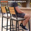 Tabouret de bar en métal avec coussin 28,5 po-1545160597