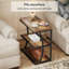 Pedestal End Table