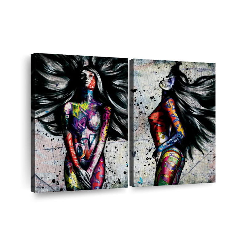 «Avant Garde», reproduction d'art sur toile, H 12 po x l 17 po x P 1 po