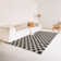 Rennold Chequered Area Rug