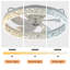 Peronne 20'' Ceiling Fan with LED Lights-169909110