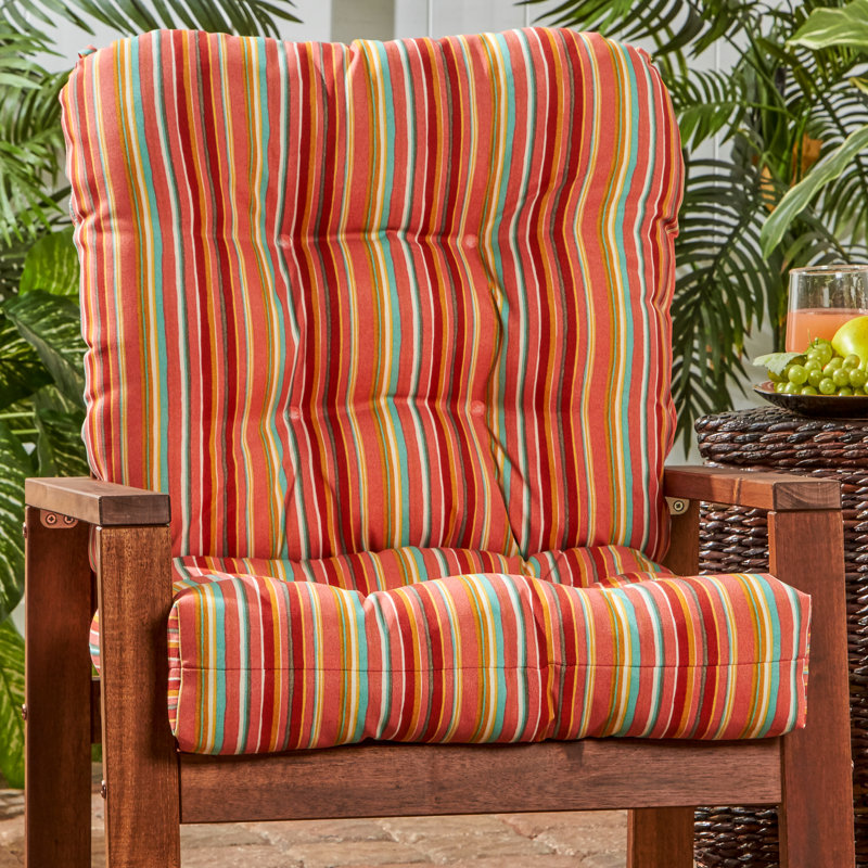 Lester Outdoor Chair Cushion, Watermelon, 1, 21" H x 21" W x 21" D