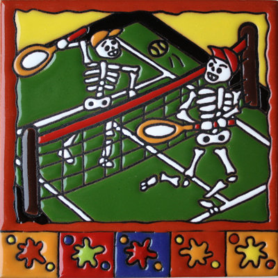 TalaMex Tennis. Carreau d'argile Day-Of-The-Dead