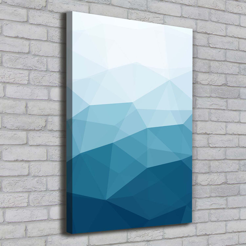 Abstraction Background - Wrapped Canvas Print