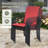 6-Person Rectangular Patio Dining Set With Stackable Textilene Chairs-474358761
