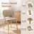Chenille Upholstered Dining Chair With Solid Wood Legs-400927002-400927003