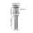 Bathroom Sink Pop Up Drain Without Overflow,stainless Steel,one Piece,-106360133