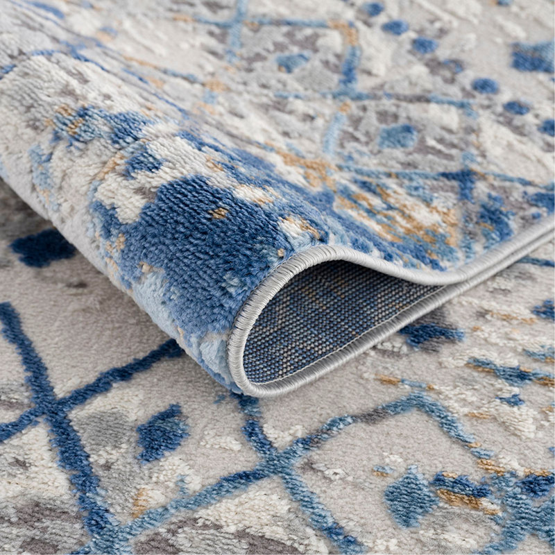 Tapis marocain marocain, Rectangle 6 pi 6 po x 9 pi