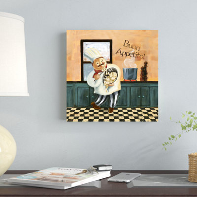 Buon Appetito - peinture sur toile tendue