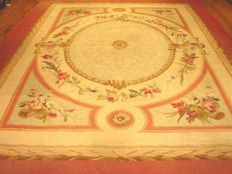 Abusson Handmade Wool Oriental Area Rug