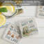 Ensemble de 4 sous-verres Rustic Lake