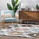 Markevion Moroccan Area Rug in Ivory/Beige/Pink